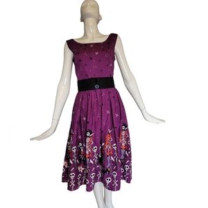 Lindy Bop Lana Witch Doctor Dress, VGUC, Size 8